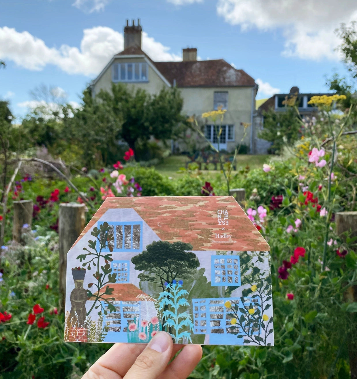 Charleston House Greetings Card