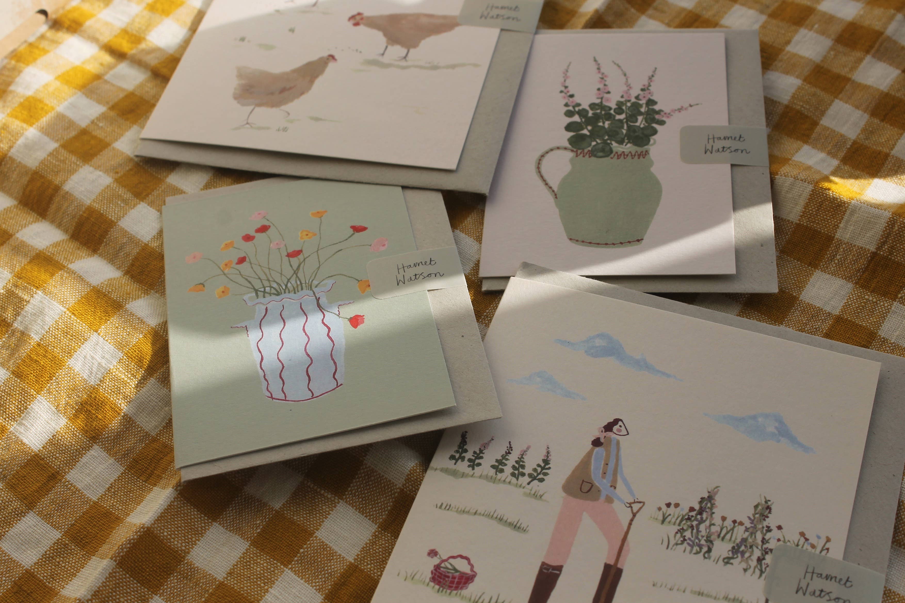 Icelandic Poppies mini card