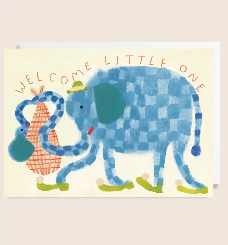 New Baby Card | Baby Elephant
