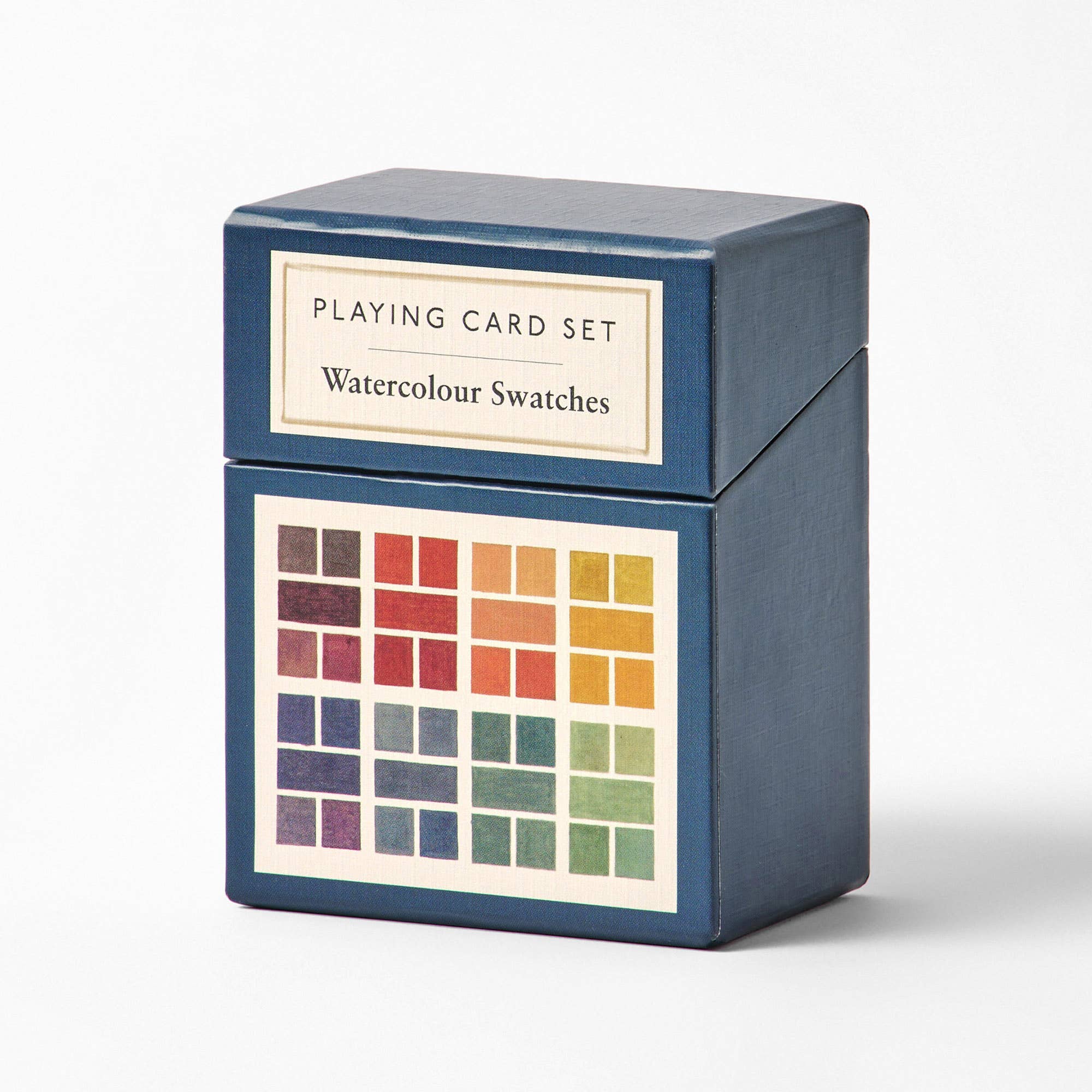 Set of Two Watercolour Swatch Playing Card Decks