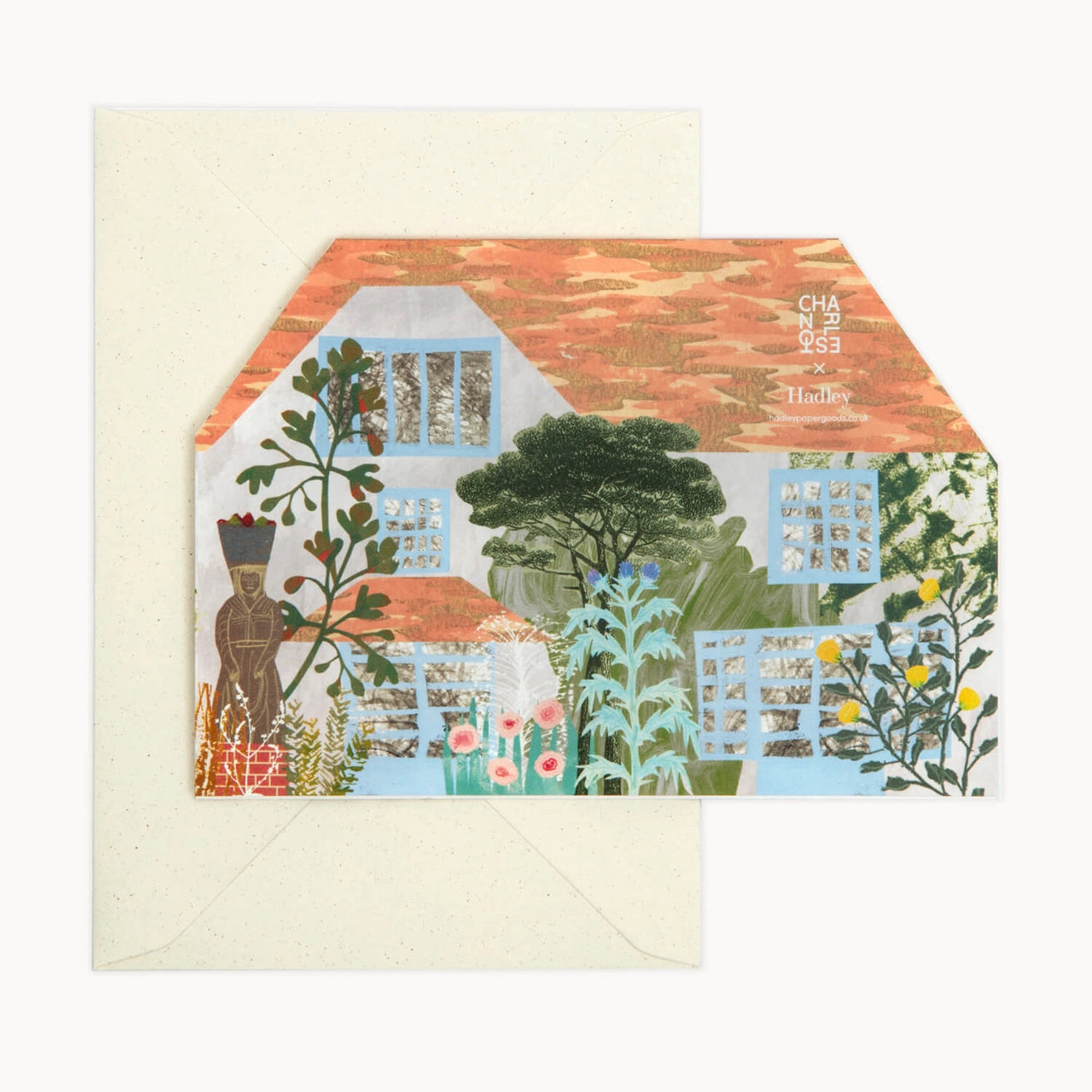 Charleston House Greetings Card