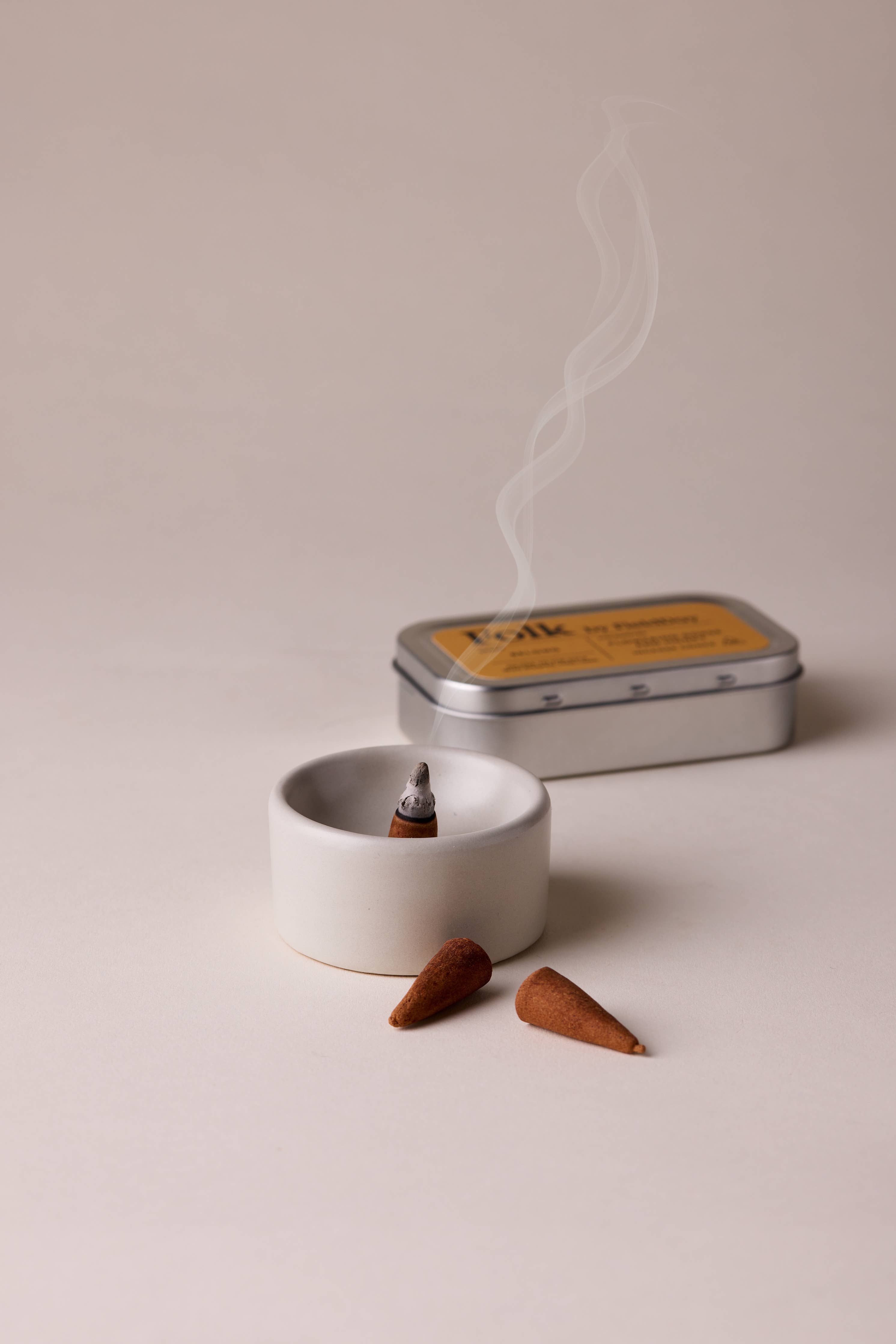 Folk Tin of Incense Cones | Belong