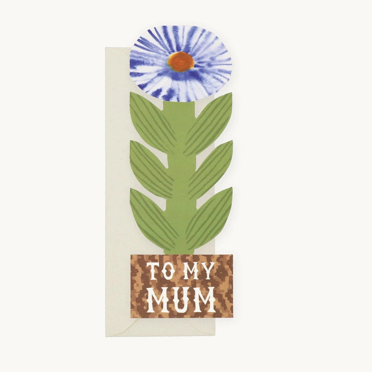 To My Mum Flower Card