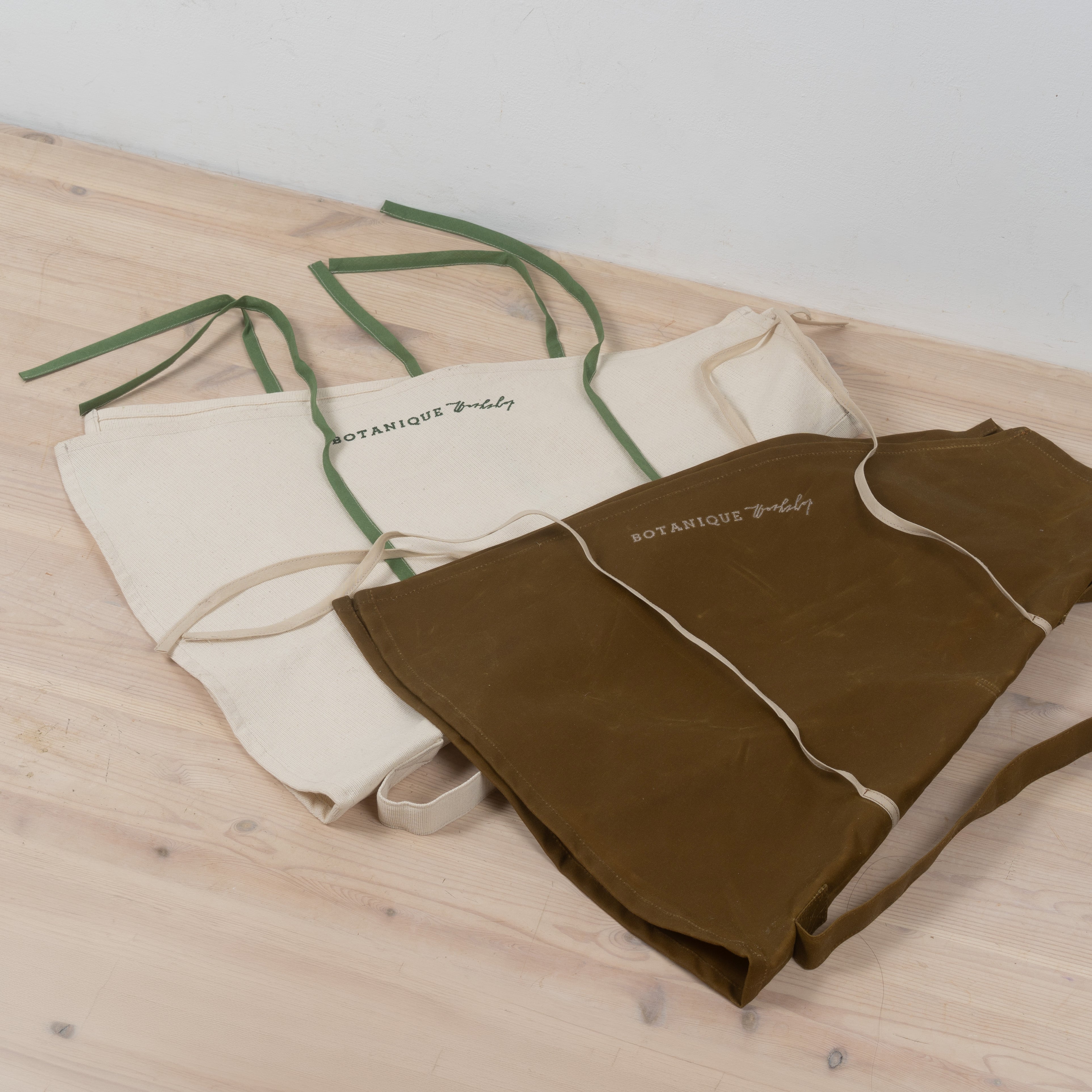 Flower Tote Bag Oiled Canvas