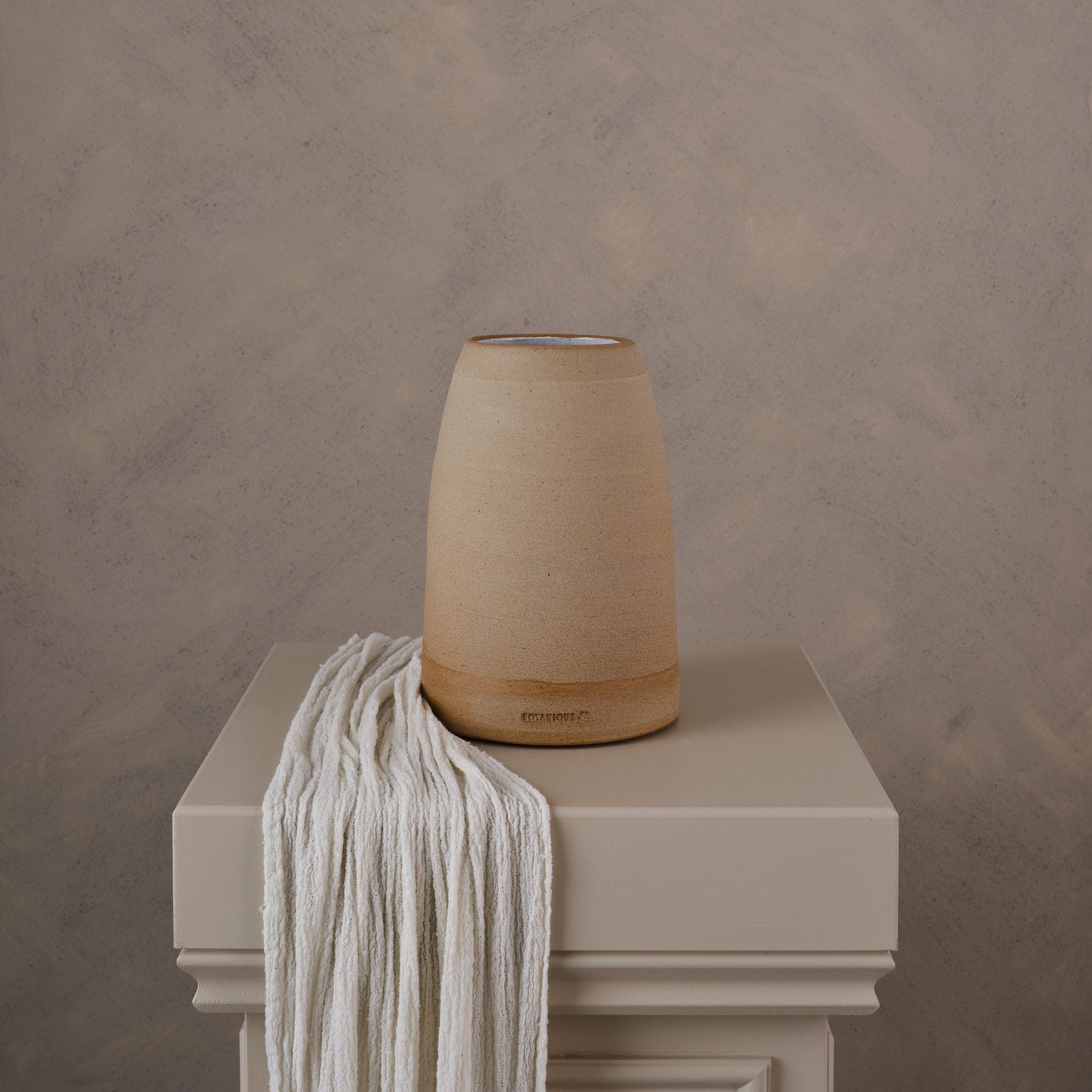 Hand Thrown Toasted Brown Ceramic Vase | 2 Sizes Available