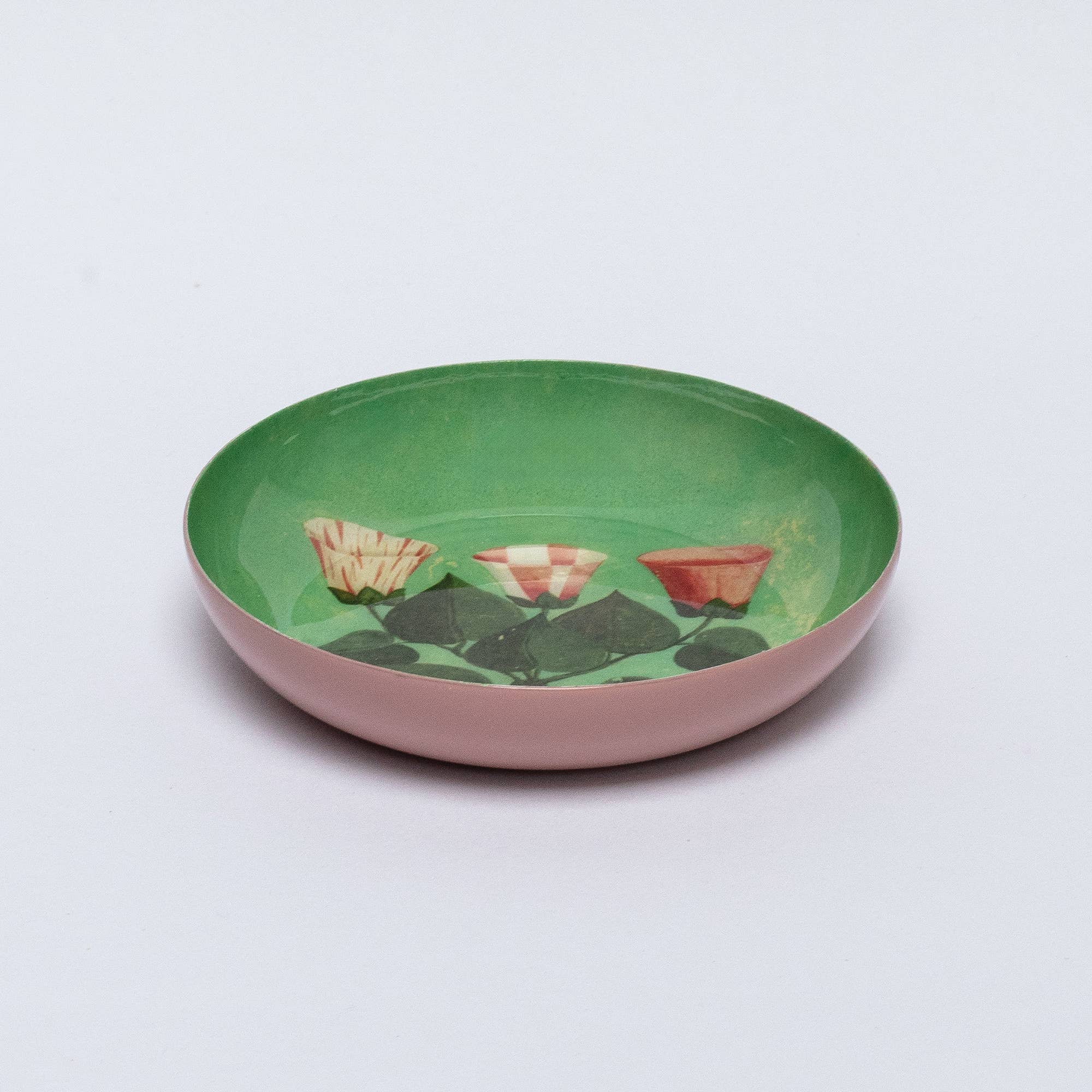 Round Enamel Tray | Festival of Flowers