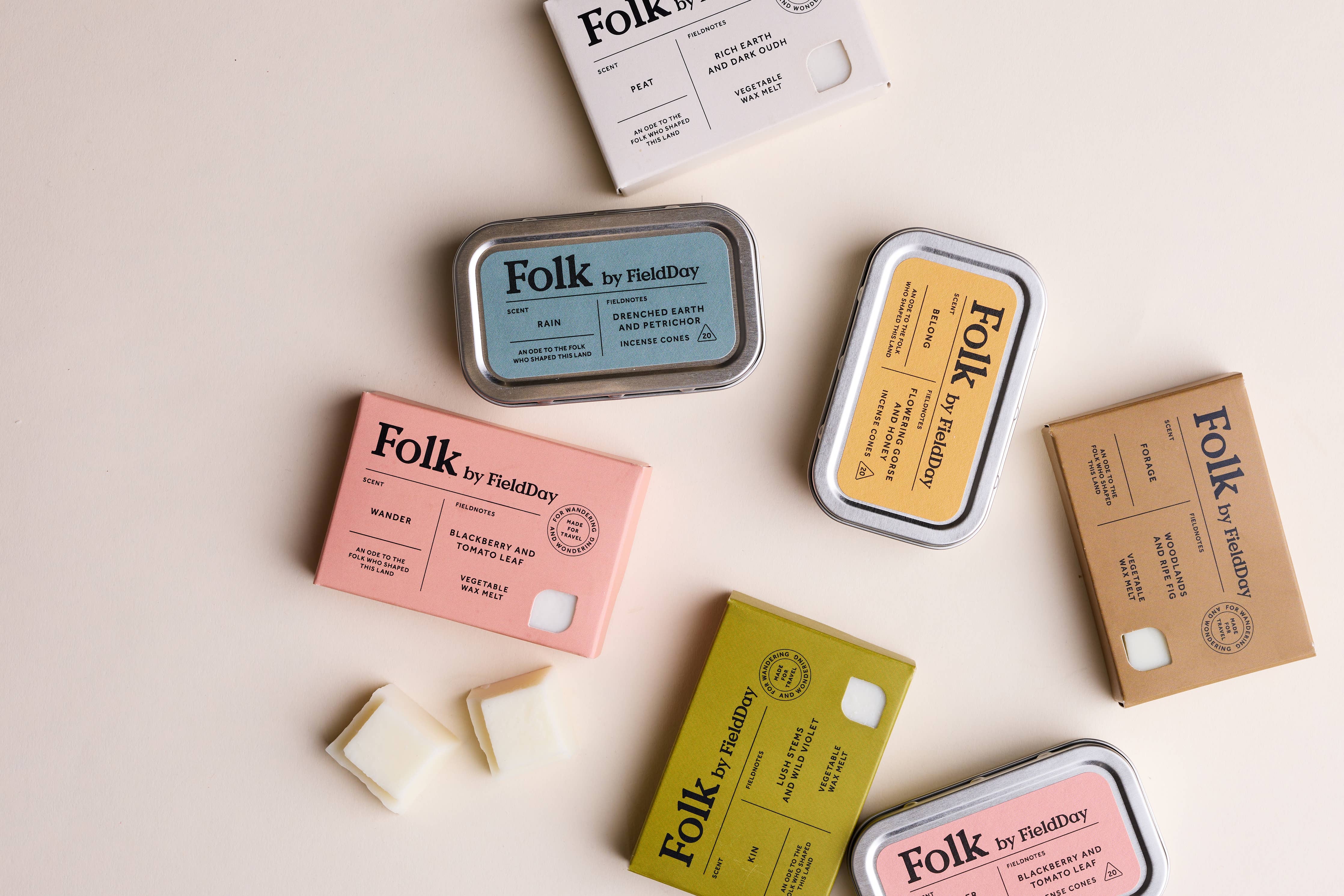 Folk Tin of Incense Cones | Belong