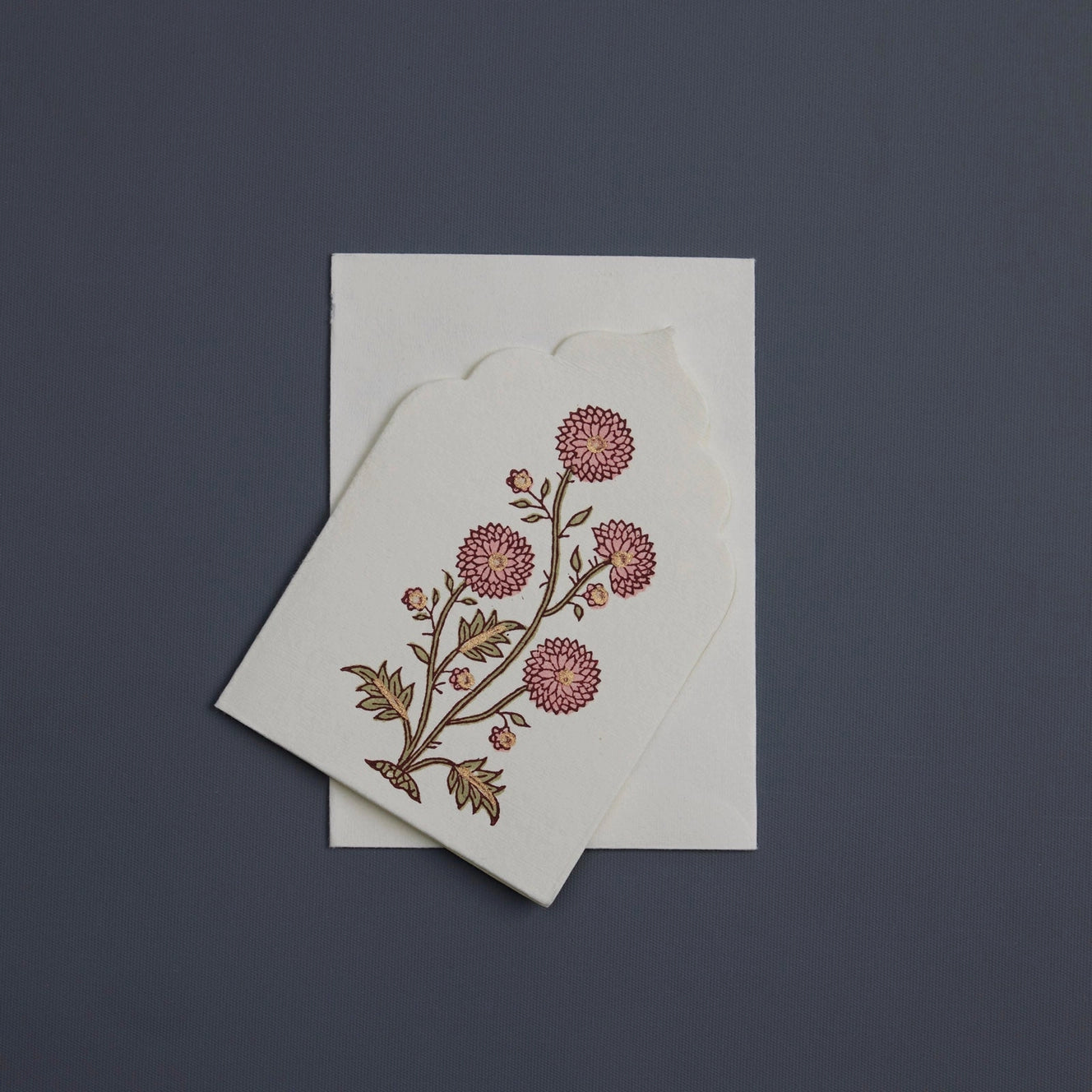 Boxed Artisan Block Printed Card Sets | 2 Colours Available