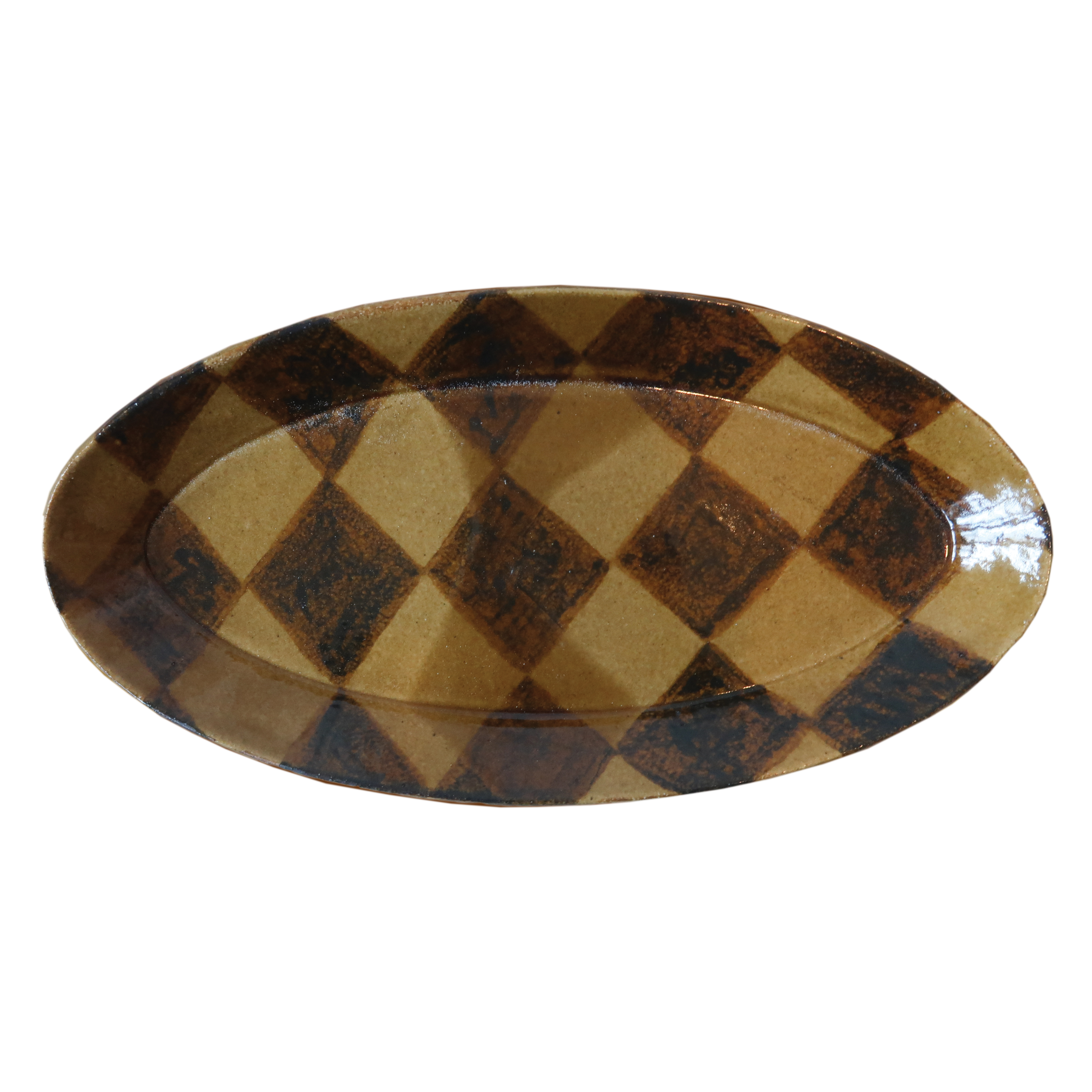 Honey Glaze Circus Dish | Long Oval