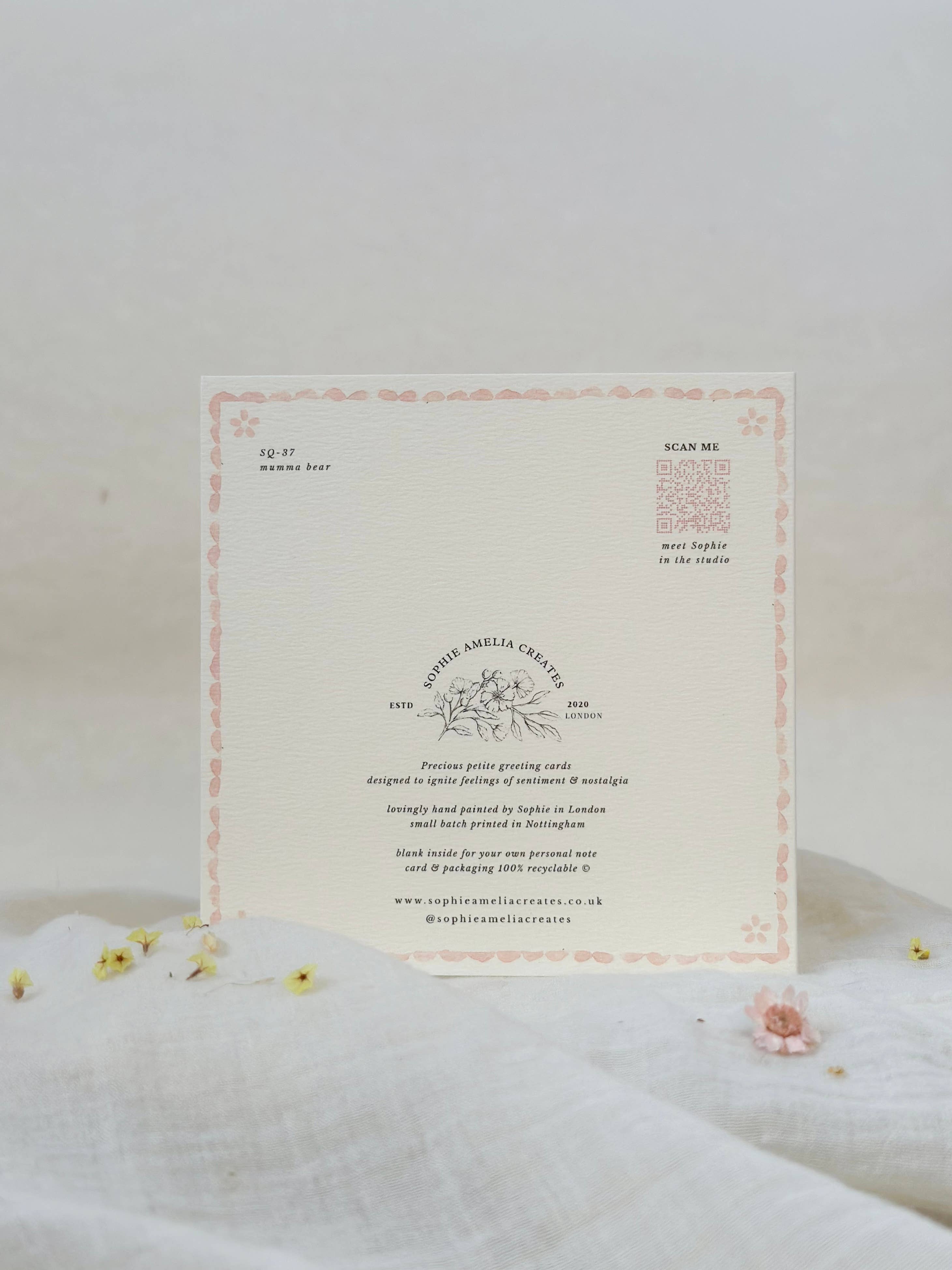 Amazing Mumma bear - Mother's Day card