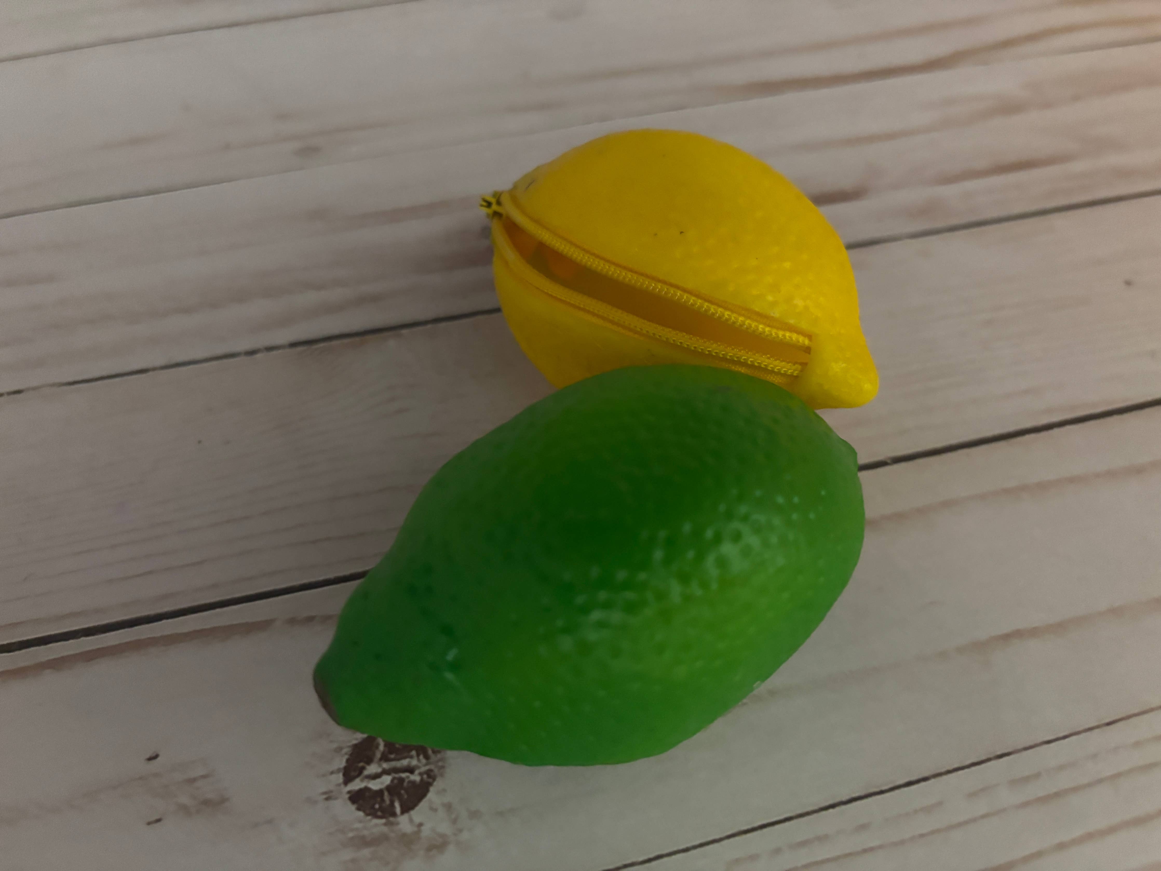Lemon Lime Coin Purse