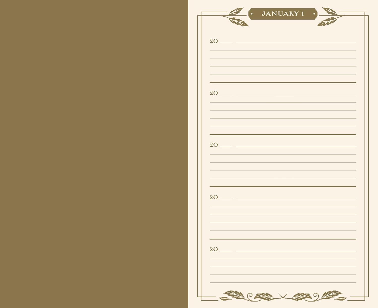 One Line A Day: A Five Year Memory Book | Embossed Edition
