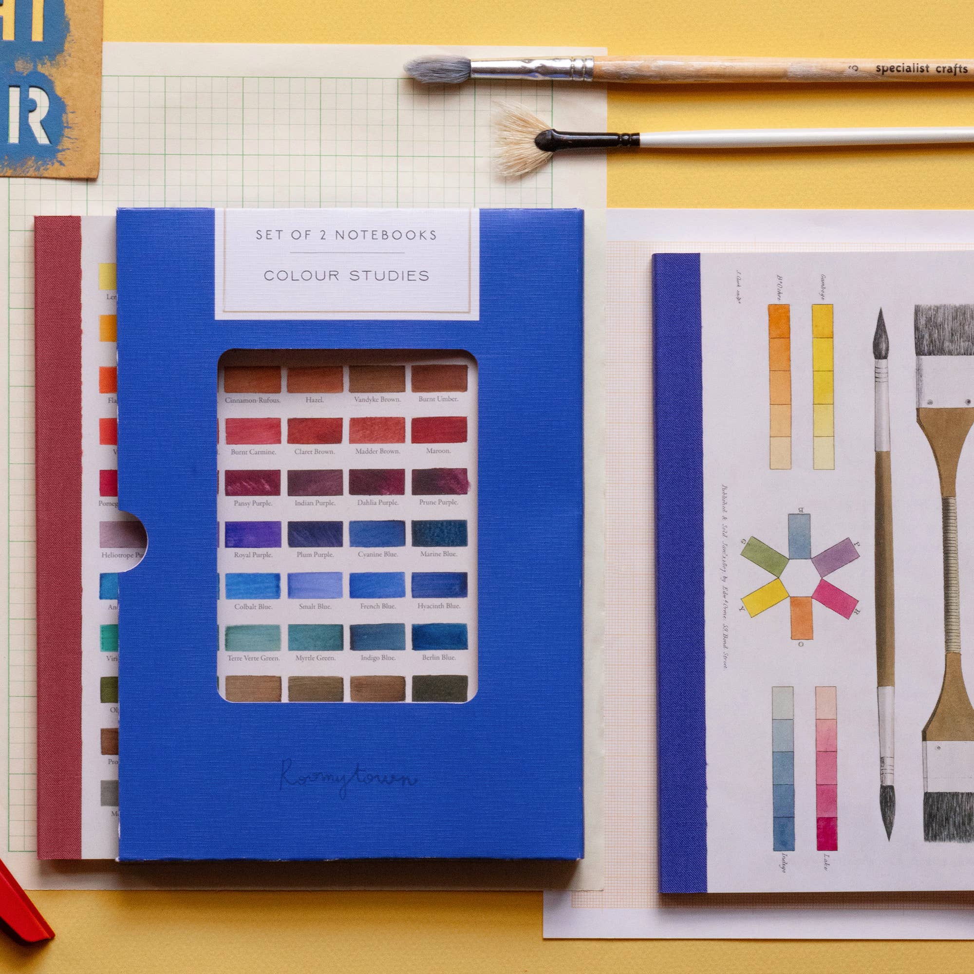 Set of 2 Lined Notebooks | Colour Studies
