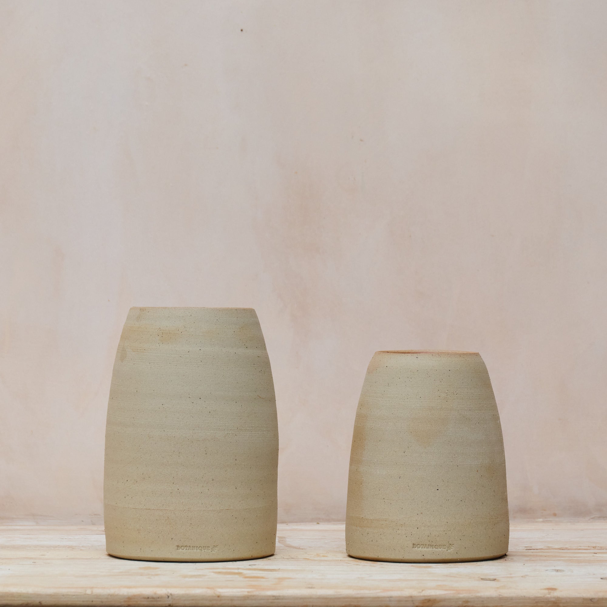 Hand Thrown Toasted Brown Ceramic Vase | 2 Sizes Available