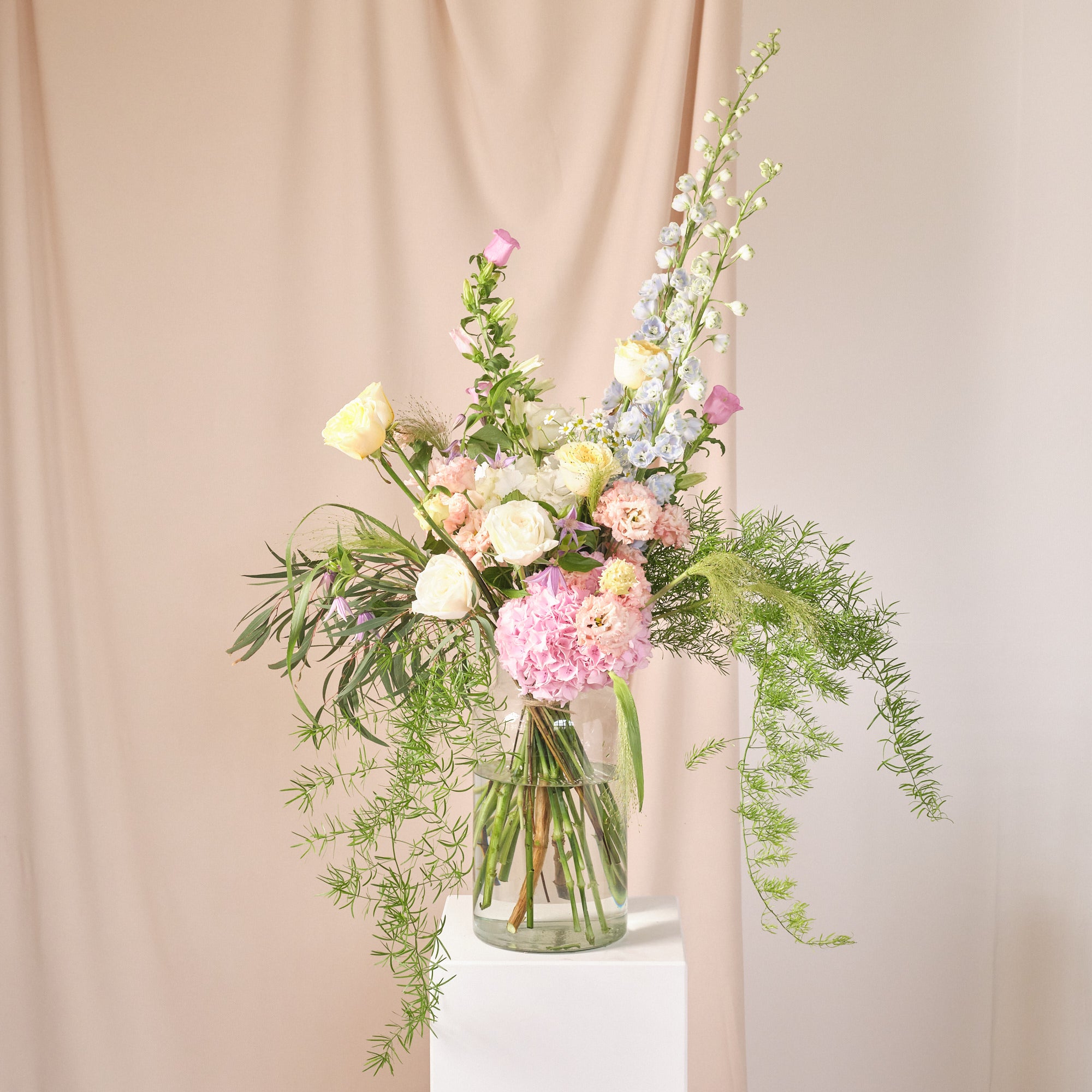 Pastel Wildflowers Vase Arrangements