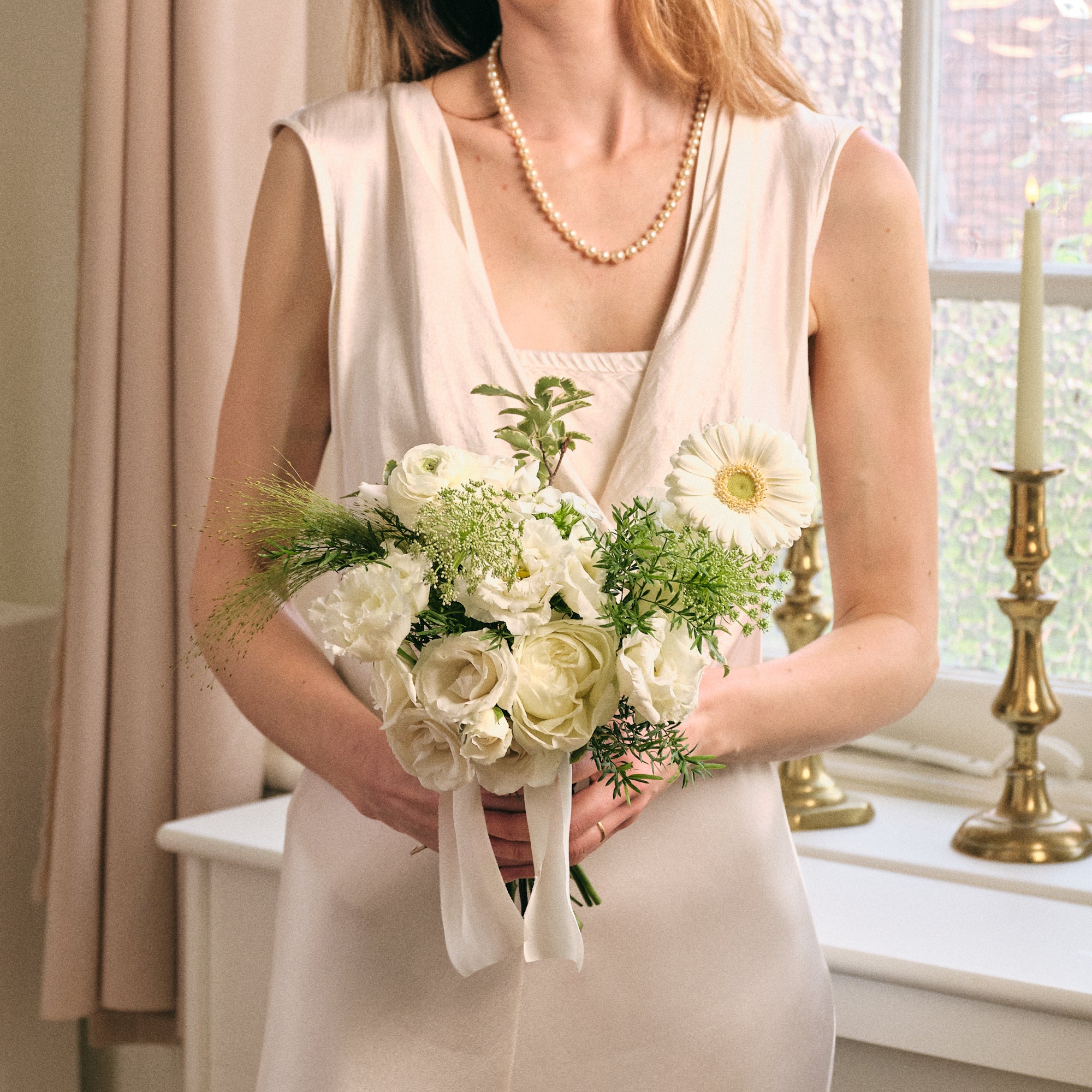 Whimsical Whites Petite Bridal Bouquet