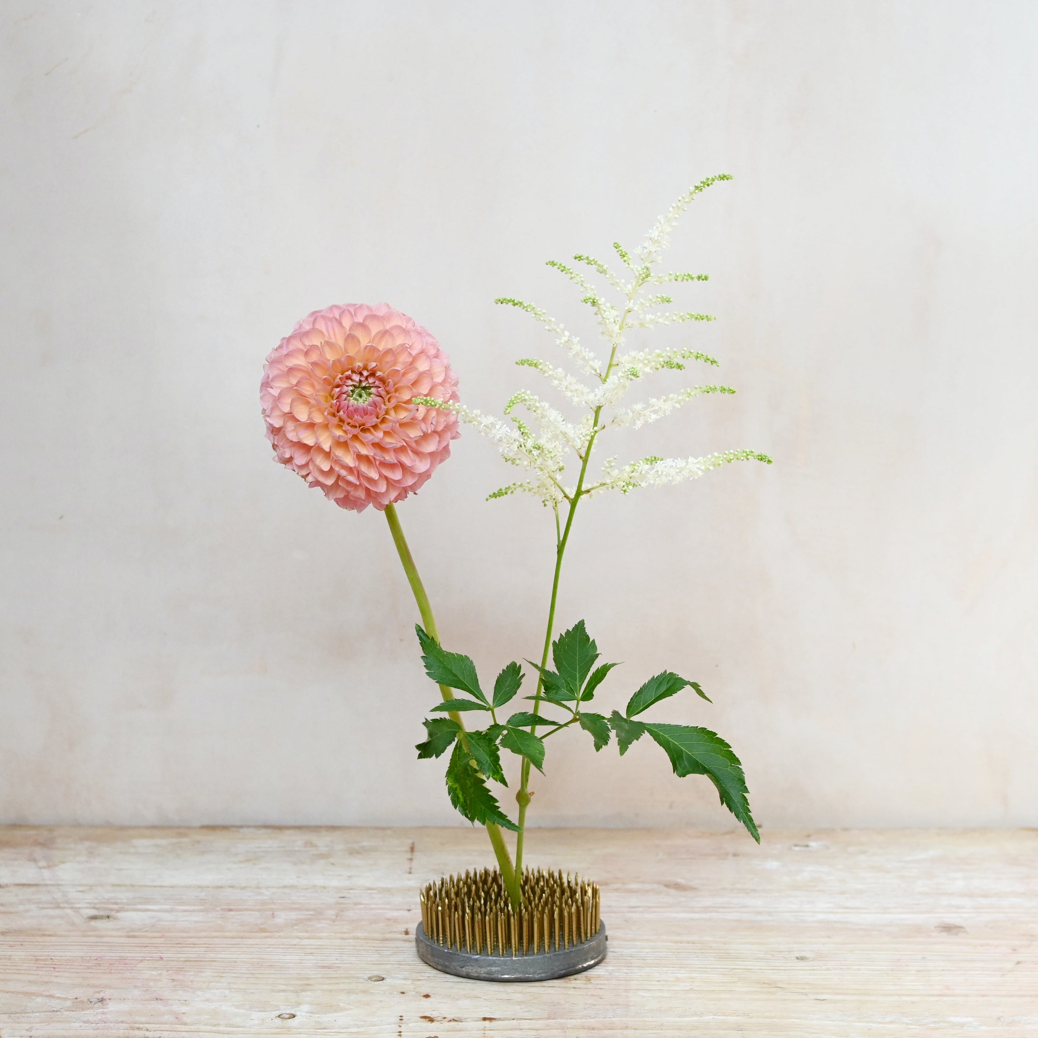 flower kenza or flower frog for modern floral displays